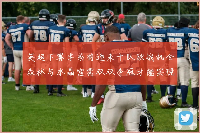 英超下赛季或将迎来十队欧战机会森林与水晶宫需双双夺冠才能实现